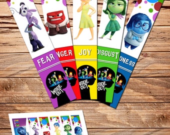 Disney Descendants Bookmarks Birthday Party Ideas Digital