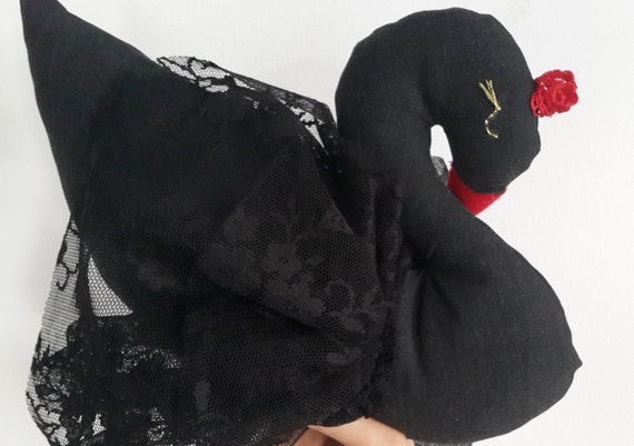 black swan soft toy