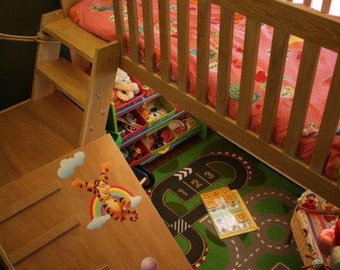 Toddler/toddler Loft bed