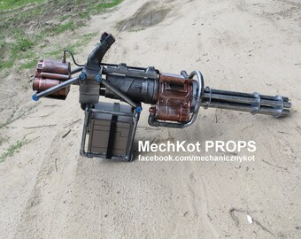 Fallout inspired Minigun with rotation and sound effects!