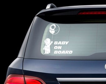 Baby On Board Decal Star Wars Baby On Board Sticker Darth Vader For Rally Race Car Truck Window