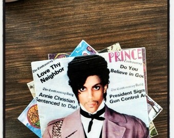 Prince Album Covers Stone Coasters, Purple Rain Tribute, Love Symbol, Handmade Stone Tile, cover art, 80s 90s pop rock guitar music artist