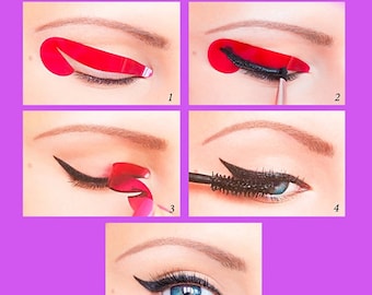 Quick Eyeliner Stickies Eye Stencil Cosmetic Eye Makeup Tool STARTER SET 12 pcs ORIGINAL