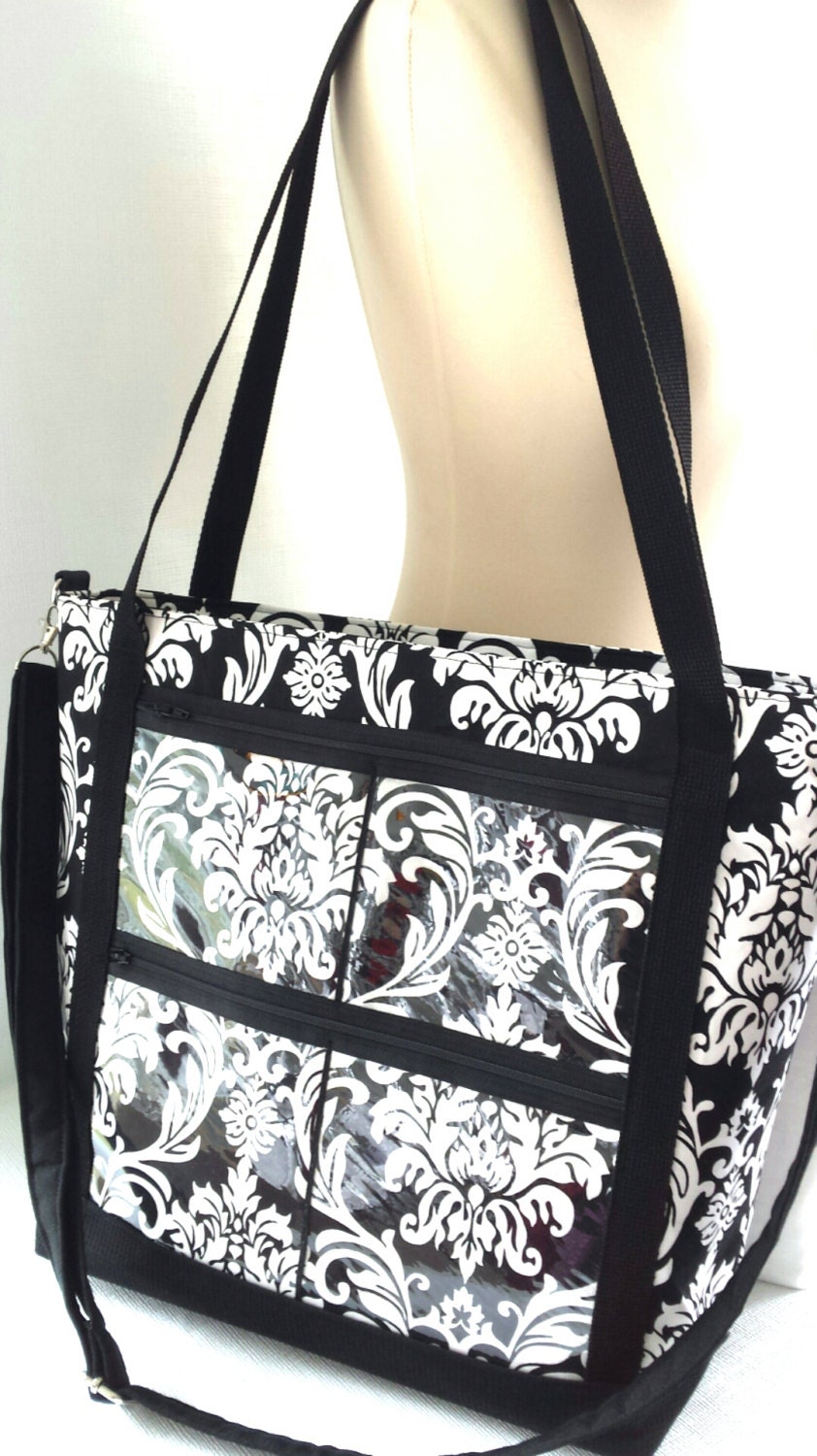 Custom Consultant bag.Direct Sales Display bag .clear window