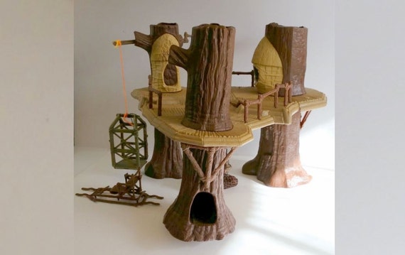 star wars ewok village vintage