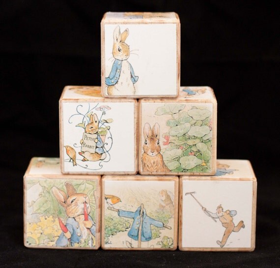 peter rabbit wooden toys