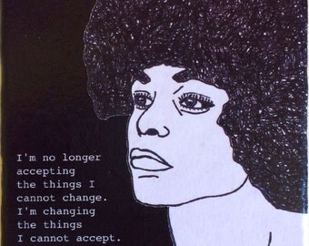 Angela Davis Coaster SINGLE