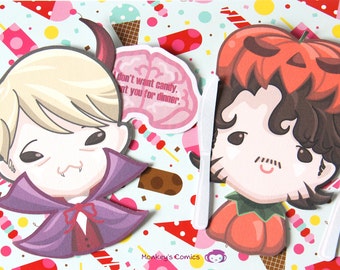 Halloween Hannibal Interactive Card with Love Messages inside