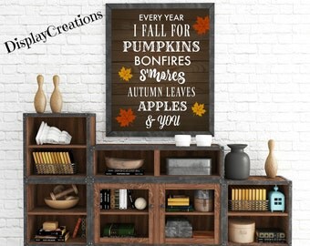 Personalized "Every Year I - Seasons" Wall Art
