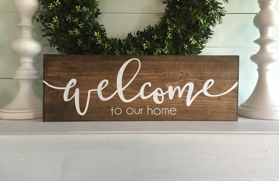 Download welcome to our home sign welcome to our home home sign