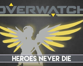 Overwatch Poster - Mercy