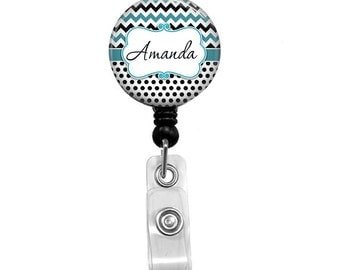 Retractable Badge Reel, Badge Reel Personalized, Id Badge Reel, Badge Clip, Badge Holder
