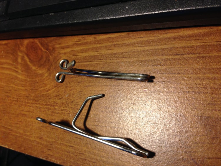 38 Vintage Curtain DRAPERY HOOKS Single by CraftyByNatureStore