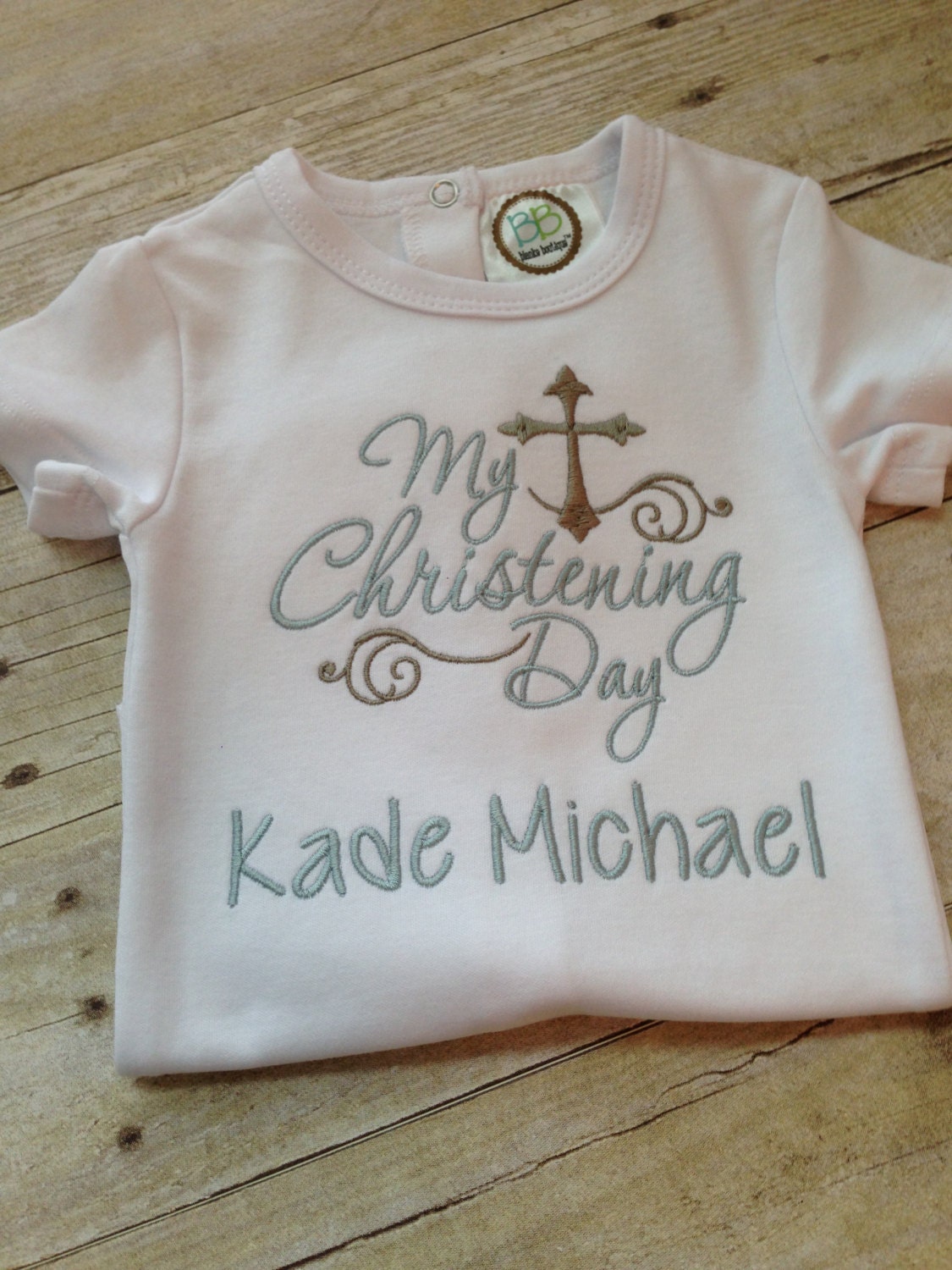 baptism shirt for baby