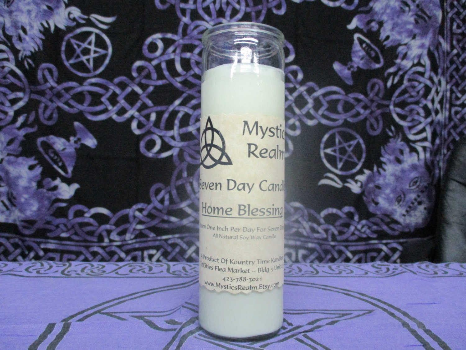 Home Blessing Candle 7 Day Spell Candle Home Blessing