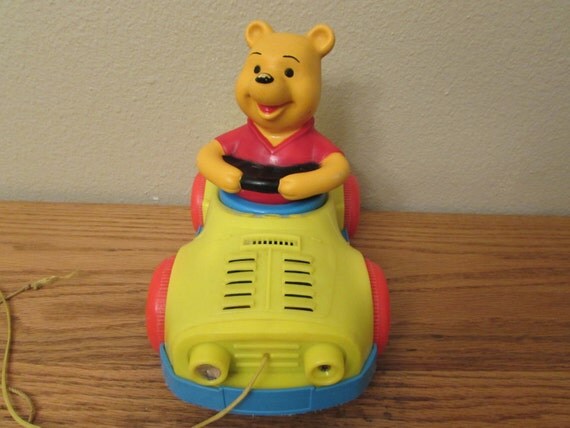 winnie the pooh pull toy