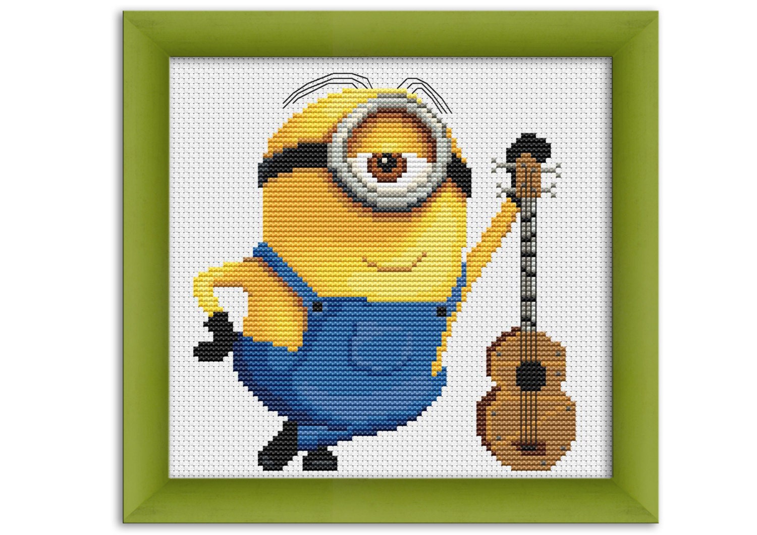 PDF Cross Stitch Pattern Minion Stuart Instant