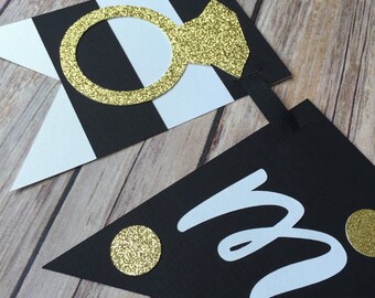 Kate Spade bridal shower banner