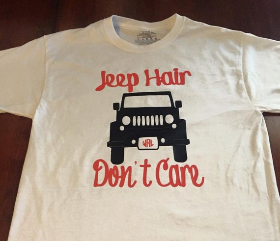 Jeep Hair Don't Care shirt Jeep shirt cute Jeep shirt