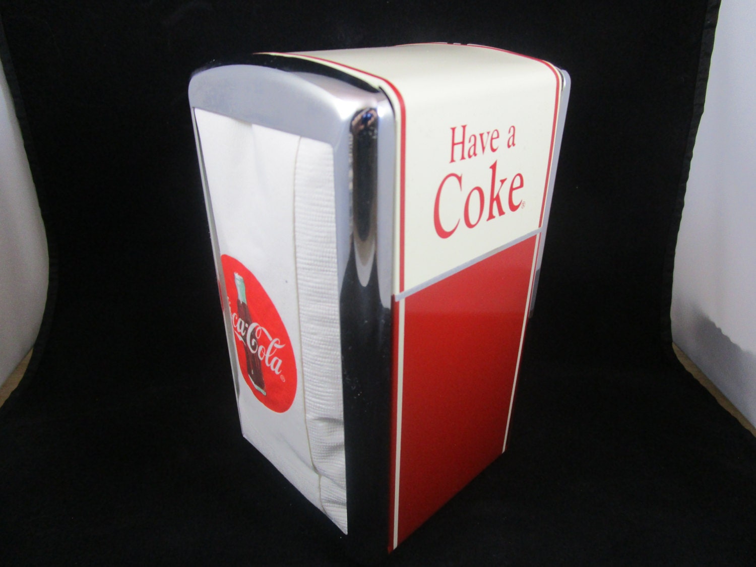 Coca Cola Napkin Dispenser Restaurant Style Napkin Dispenser