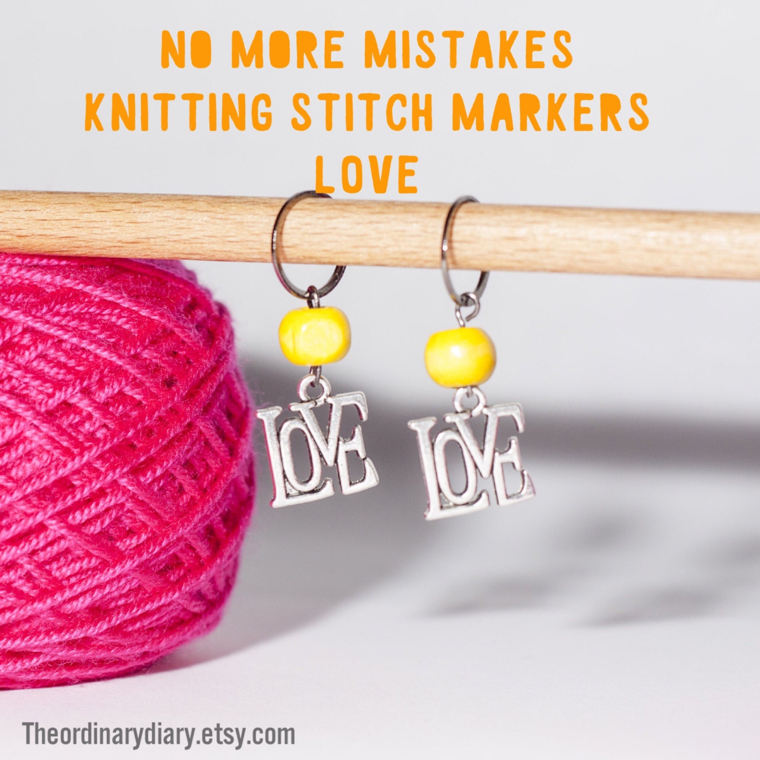 Knitting stitch markers handmade knitting supplies tools