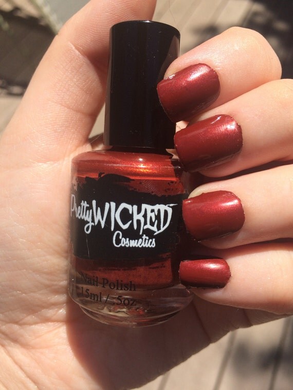 Blood Red Nail Polish Jezebel Polish Red Nail Polish