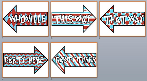 Dr. Seuss This Way That Way Arrows