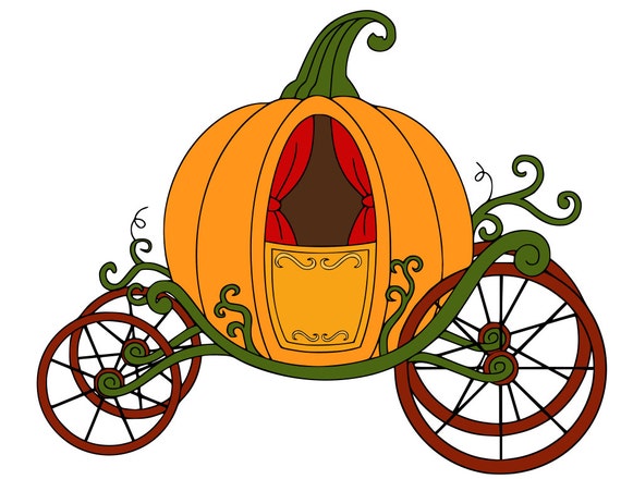 Download Pumpkin Carriage svg file