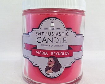 MARIA REYNOLDS - Hamilton Fandom-Inspired Soy Candle
