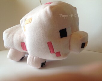 pig minecraft plush