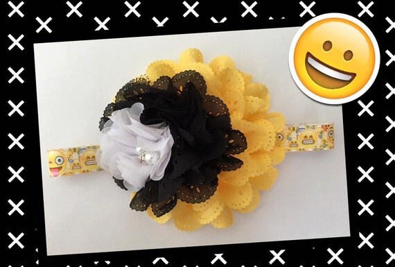 Emoji Headband by binspiredbylife on Etsy
