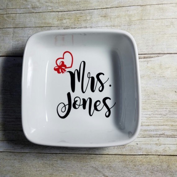 Personalized Key Dish HolderKey DishSpare Key HolderKey