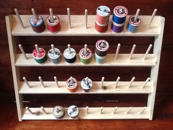 Cotton reel holder Wall-Mounted holds 36 reels 3x7 cm free