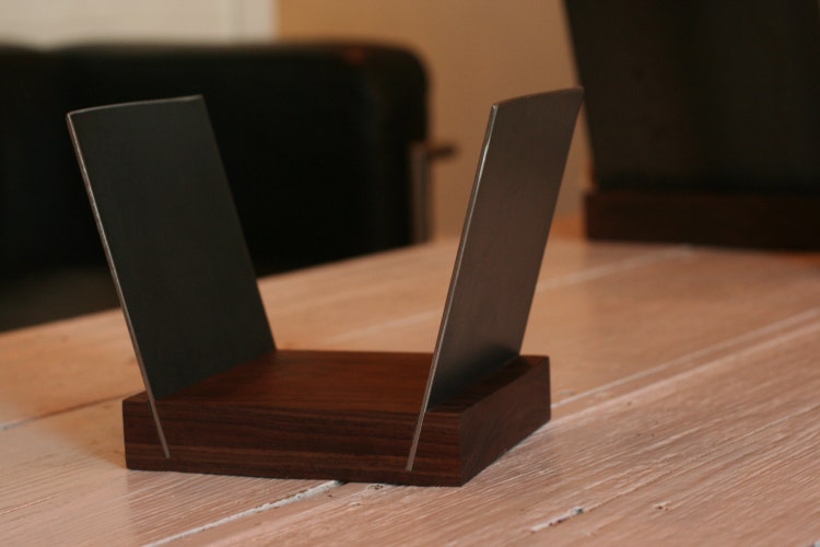 vinyl record storage 45 rpm record holder by NinthStreetGarage