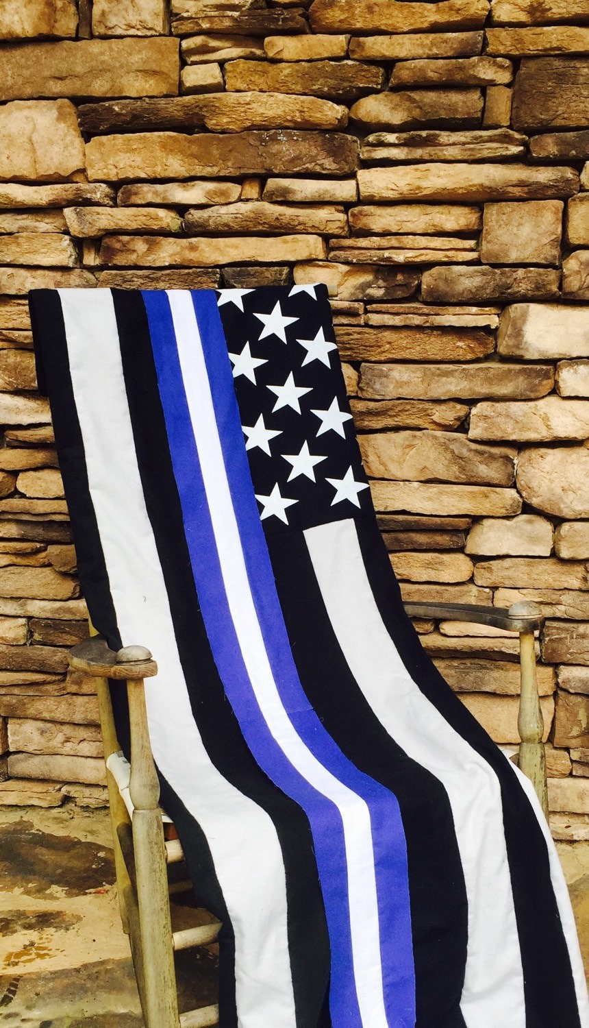 EMT Gift Thin White Line Quilt Paramedic EMT Christmas
