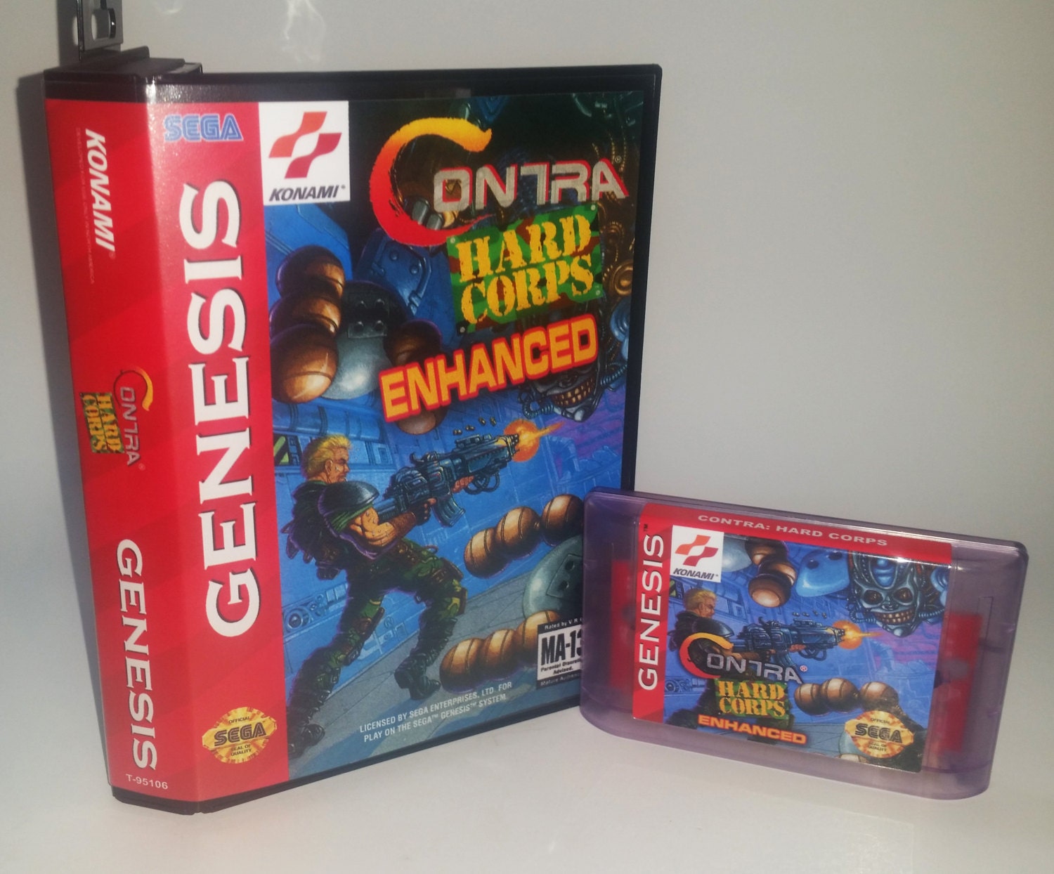 Contra Hard Corps Enhanced Plus HP Bar