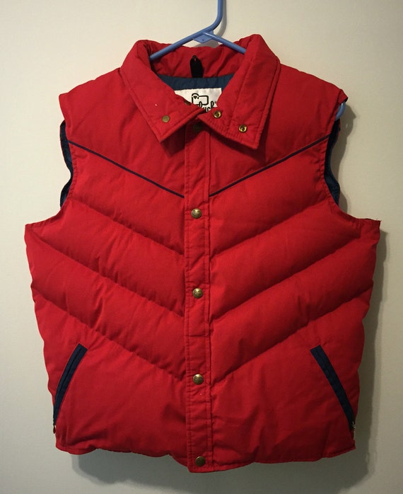 Vintage 1980s Woolrich goose down vest size M/L ski jacket