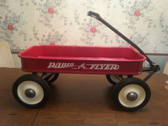 Vintage Radio Flyer Wagon Vintage Antique 1950's An