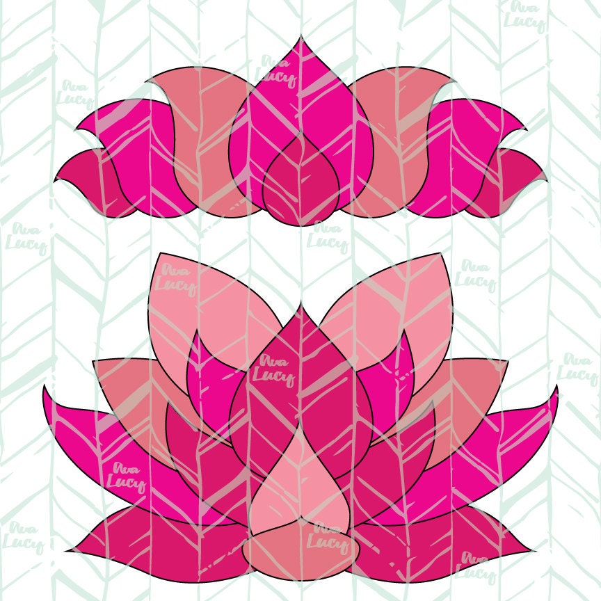 Download Lotus SVG Flower SVG Buddhist SVG Cricut by ...