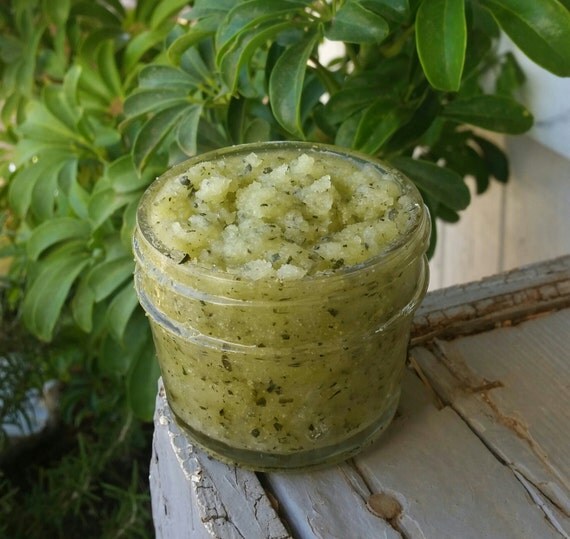 Organic Green Tea Scrub Body Scrub Healing Scrub Organic