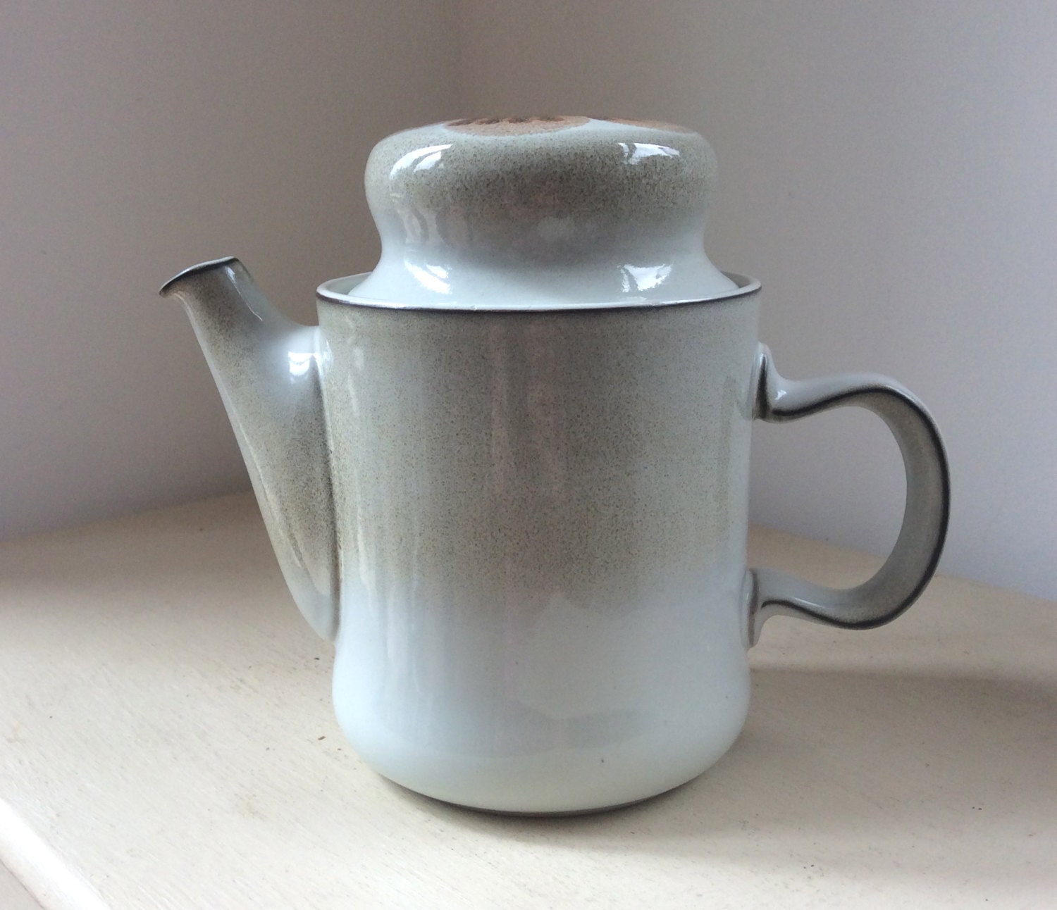 Large Vintage Retro 1970s DENBY Ware WESTBURY Domed Top TEAPOT