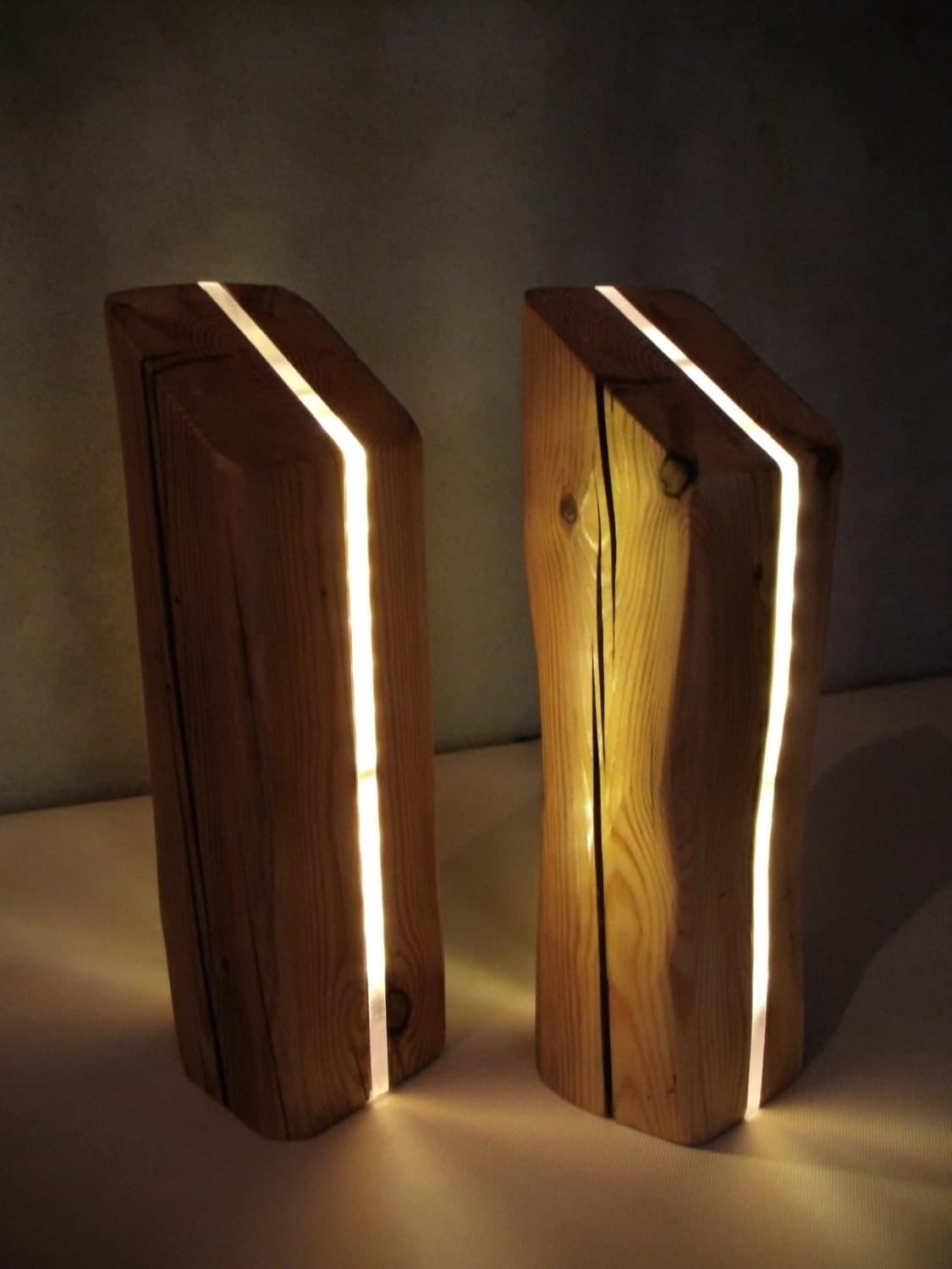  Wood  lamp  LED  light table mood lamp  night table lamp  unique