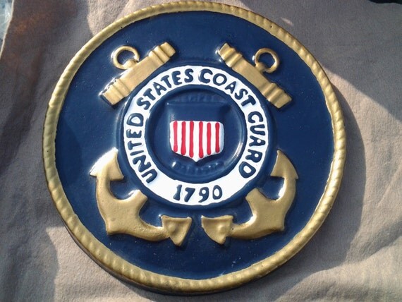 U.S. Coast Guard Military Insignia by ThoughtsInCementOhio on Etsy