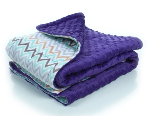 Double minky weighted blanket sensory blanket by SensoryWorld