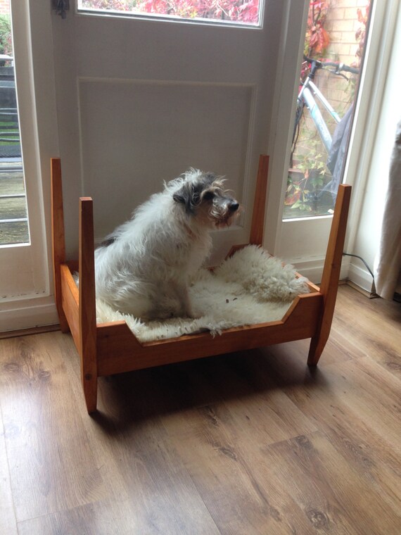Items similar to Four poster dog bed on Etsy