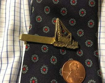 Vintage Crane Tie clip - McHugh Brothers