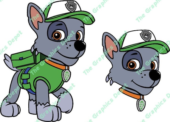 paw patrol rocky svg free