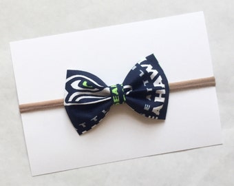Seattle Seahawks baby headband | nylon headband