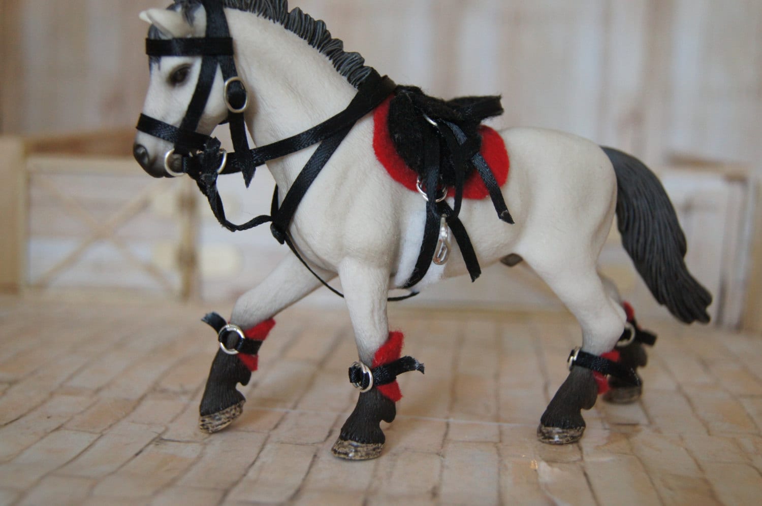 schleich riding pony