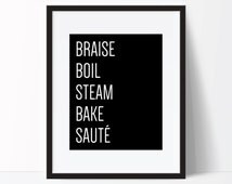 Unique food wall art related items | Etsy